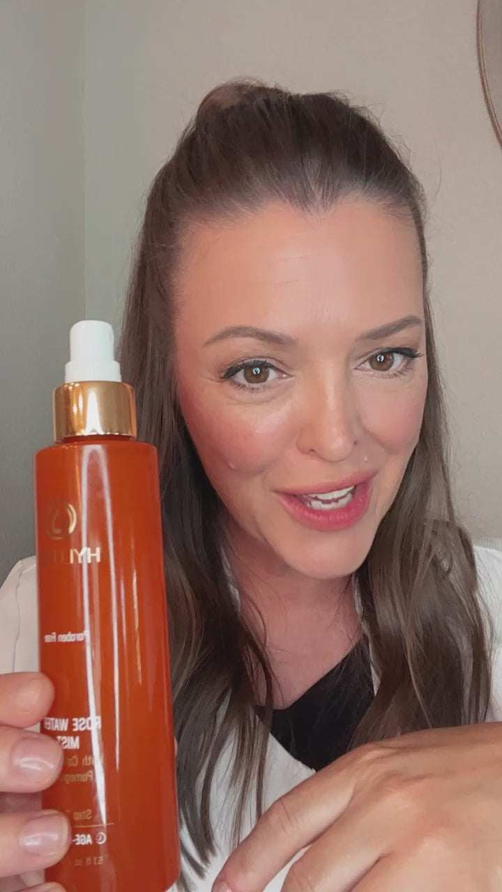 Rose Water Mist Hylunia UK Facial Toner